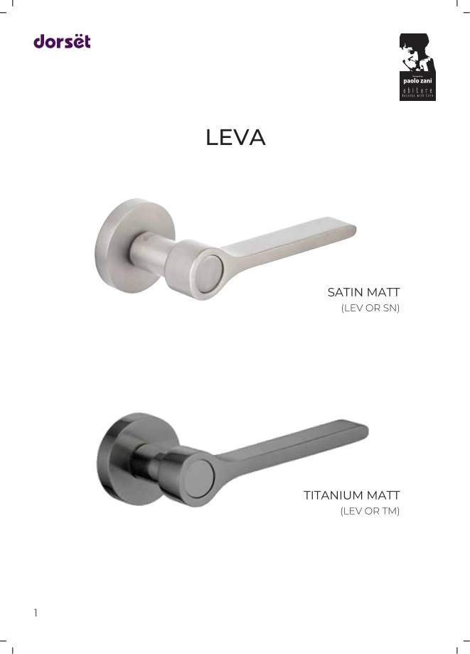 Dorset / Farretto Handles Collection - Page 008