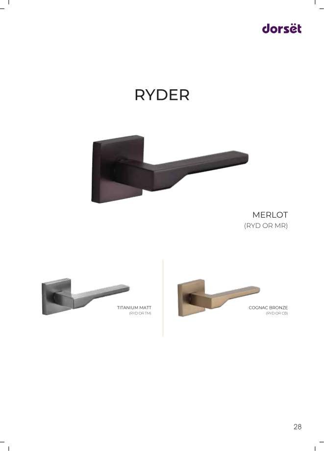 Dorset / Farretto Handles Collection - Page 035