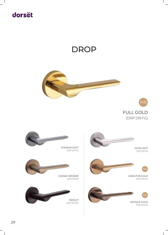 Dorset / Farretto Handles Collection - Page 036