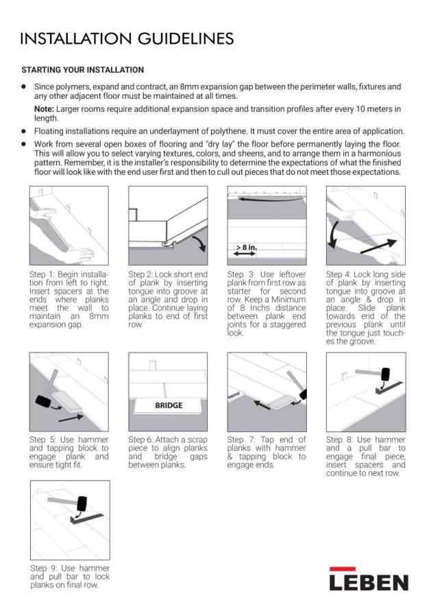 LEBEN SPC Flooring Collection - Page 021