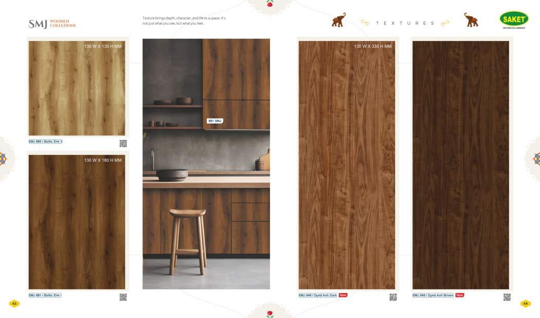 Saket 0.8mm Laminate Collection - Page 022