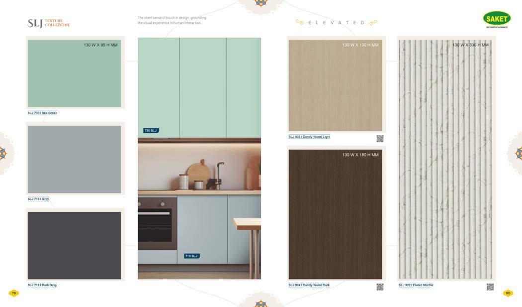Saket 0.8mm Laminate Collection - Page 040