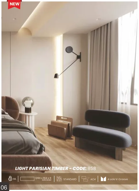 Royale Touche Floors LIGHT PARISIAN TIMBER